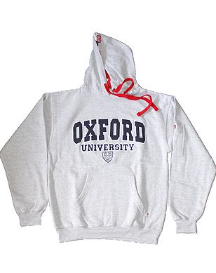 Oxford University hooded sweatshirt